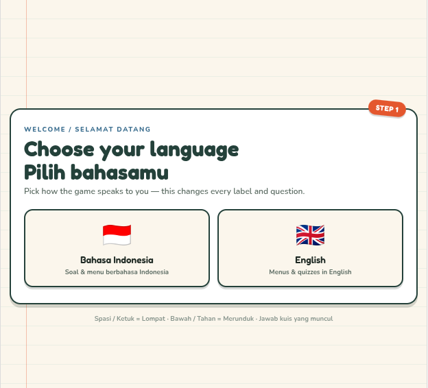 Learn & Run! — Lari Sambil Belajar